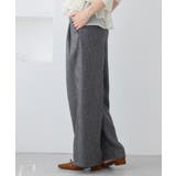 ツイード2タックワイドパンツ | VIS | 詳細画像3