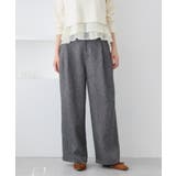 ツイード2タックワイドパンツ | VIS | 詳細画像4