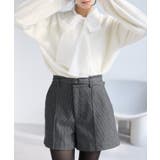 ジャージメルトンベルト付きショートパンツ | VIS  | 詳細画像12 