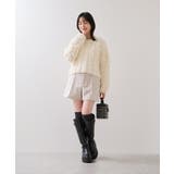 ジャージメルトンベルト付きショートパンツ | VIS  | 詳細画像13 