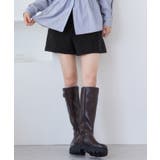 ジャージメルトンベルト付きショートパンツ | VIS  | 詳細画像4 