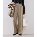 【美easy】ウーリッシュワンタックワイドパンツ【セットアップ対応/洗える】 | VIS  | 詳細画像16 