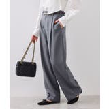 【美easy】ウーリッシュワンタックワイドパンツ【セットアップ対応/洗える】 | VIS  | 詳細画像28 