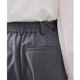 【美easy】ウーリッシュワンタックワイドパンツ【セットアップ対応/洗える】 | VIS  | 詳細画像39 