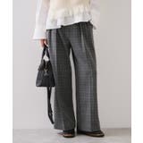 Hot Beautyツータックワイドパンツ/イージーケア | VIS  | 詳細画像1