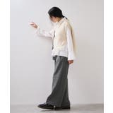 Hot Beautyツータックワイドパンツ/イージーケア | VIS  | 詳細画像17