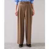 Hot Beautyツータックワイドパンツ/イージーケア | VIS  | 詳細画像21