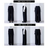 Hot Beautyツータックワイドパンツ/イージーケア | VIS  | 詳細画像44 