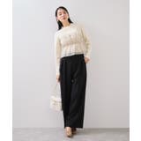 Hot Beautyツータックワイドパンツ/イージーケア | VIS  | 詳細画像7