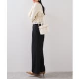 Hot Beautyツータックワイドパンツ/イージーケア | VIS  | 詳細画像8