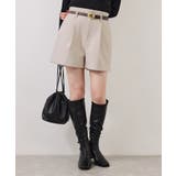 ベージュ(27) | ジャージメルトンショートパンツ | VIS
