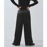 【WEB/一部店舗限定】配色サイドラインサテンイージーパンツ | VIS  | 詳細画像30 