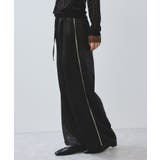 【WEB/一部店舗限定】配色サイドラインサテンイージーパンツ | VIS  | 詳細画像31 