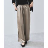 【WEB/一部店舗限定】配色サイドラインサテンイージーパンツ | VIS  | 詳細画像34 