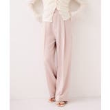 【WEB限定】美easyリネンライクベルテッドストレートパンツ イージーケア 接… | VIS  | 詳細画像10 