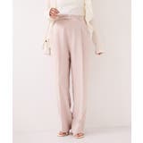 【WEB限定】美easyリネンライクベルテッドストレートパンツ イージーケア 接… | VIS  | 詳細画像14 