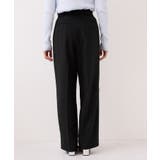 【WEB限定】美easyリネンライクベルテッドストレートパンツ イージーケア 接… | VIS  | 詳細画像28 