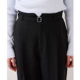 【WEB限定】美easyリネンライクベルテッドストレートパンツ イージーケア 接… | VIS  | 詳細画像29 