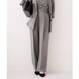 グレー(07) | 【WEB限定】美easyリネンライクベルテッドストレートパンツ イージーケア 接… | VIS 