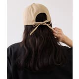 【定番人気】バックリボンツイルキャップ | VIS  | 詳細画像6 