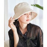 【抗菌防臭】キャンバスフリンジつば広ハット【ワイヤー入り】 | VIS | 詳細画像1