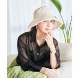 【抗菌防臭】キャンバスフリンジつば広ハット【ワイヤー入り】 | VIS | 詳細画像2