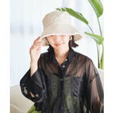 【抗菌防臭】キャンバスフリンジつば広ハット【ワイヤー入り】 | VIS | 詳細画像3