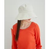 【抗菌防臭】キャンバスフリンジつば広ハット【ワイヤー入り】 | VIS | 詳細画像15