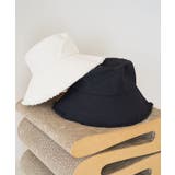 ブラック(01) | 【抗菌防臭】キャンバスフリンジつば広ハット【ワイヤー入り】 | VIS