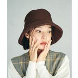 ダークブラウン(20) | 【洗える】中綿バケットハット | VIS