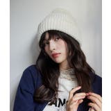 スパンコールラメニット帽 | VIS  | 詳細画像3 