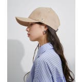 【BARZAR】 STUD LOGO OVER FIT BALL CAP | VIS  | 詳細画像6 