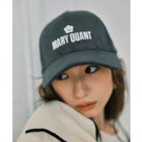 【MARY QUANT×VIS】ロゴ刺繍スエードキャップ | VIS | 詳細画像5