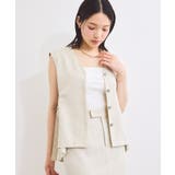 【セットアップ対応】サイドベルトフレアジレ | VIS | 詳細画像10