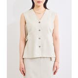 【セットアップ対応】サイドベルトフレアジレ | VIS | 詳細画像11