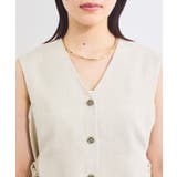 【セットアップ対応】サイドベルトフレアジレ | VIS | 詳細画像14