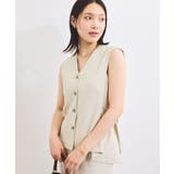 【セットアップ対応】サイドベルトフレアジレ | VIS | 詳細画像8