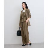 【美easy】リラックスジャケット【接触冷感/洗える】【セットアップ対応】 | VIS | 詳細画像50