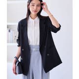 ブラック(01) | 【美easy】リラックスジャケット【接触冷感/洗える】【セットアップ対応】 | VIS