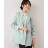 【美easy】コンフォート金ボタンジャケット イージーケア UVケア | VIS  | 詳細画像21 