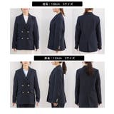 【美easy】コンフォート金ボタンジャケット イージーケア UVケア | VIS  | 詳細画像30 