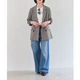 美easyリネンライクテーラードジャケット イージーケア 接触冷感 | VIS  | 詳細画像15 