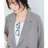 美easyリネンライクハーフスリーブダブルジャケット イージーケア 接触冷感 | VIS  | 詳細画像10 