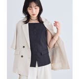 美easyリネンライクハーフスリーブダブルジャケット イージーケア 接触冷感 | VIS  | 詳細画像17 