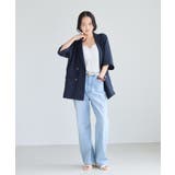 美easyリネンライクハーフスリーブダブルジャケット イージーケア 接触冷感 | VIS  | 詳細画像21 