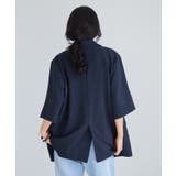 美easyリネンライクハーフスリーブダブルジャケット イージーケア 接触冷感 | VIS  | 詳細画像23 