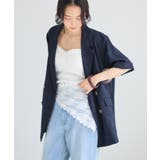 美easyリネンライクハーフスリーブダブルジャケット イージーケア 接触冷感 | VIS  | 詳細画像28 