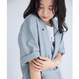 美easyリネンライクハーフスリーブダブルジャケット イージーケア 接触冷感 | VIS  | 詳細画像35 