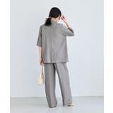 美easyリネンライクハーフスリーブダブルジャケット イージーケア 接触冷感 | VIS  | 詳細画像8 