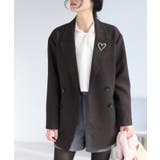 ヘリンボーンツイードベルテッドジャケット/セットアップ対応 | VIS  | 詳細画像20 